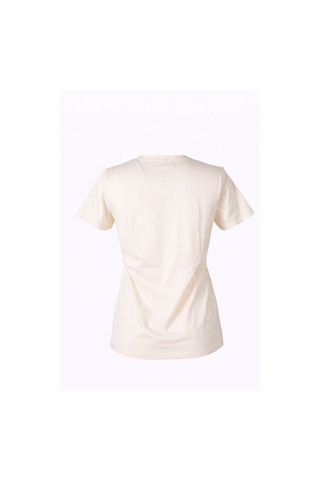 Trender Tablo Bask Bej Kadın T-shirt 26yl71595003 Bej