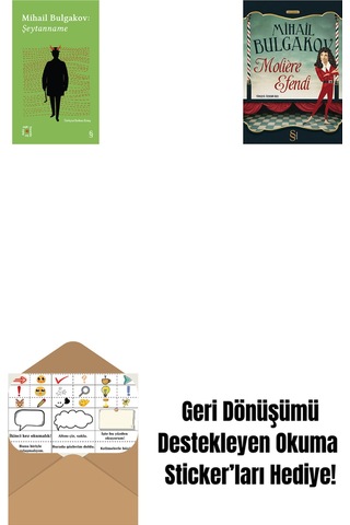 Everest Açıkhava 12 - Şeytanname + Moliere Efendi + Okuma Sticker'ları