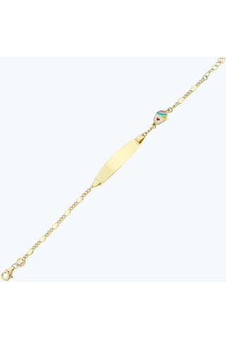 Altınbaş Altın Çocuk Dondurma Künye Ckblmk073-24754 Sarı Altın