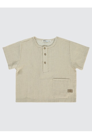 Civil Boys Erkek Çocuk Gömlek 2-5 Yaş Bej Bej