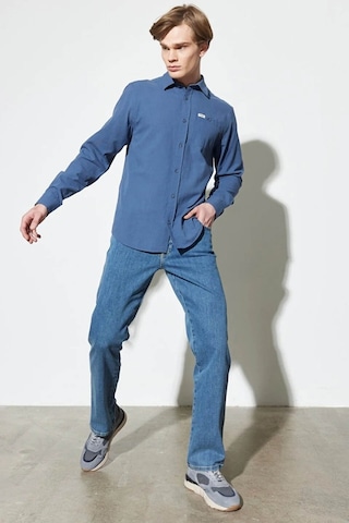Wrangler Erkek Kot Pantolon W121HR36B 408 LACİVERT Lacivert