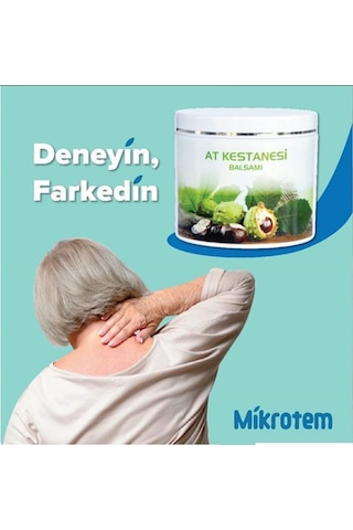 Mikrotem At Kestanesi Balsamı Bitkiözlü Masaj Kremi 2 x 450 ML