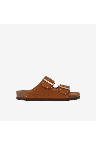 Terlik Kadın G105593 Genuins Honolulu Lead Velour Mandorla