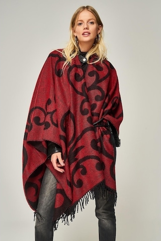 Forum Fashion P001 Salma Desenli Jakarlı Panço