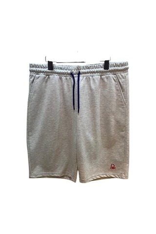United Colors of Benetton Erkek Şort Bnt-m086b Gri