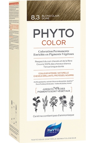 Phyto Phytocolor Bitkisel Saç Boyası No - 8.3 Sarı Dore Phyto Phytocolor Bitkisel Saç Boyası No - 8.3 Sarı Dore