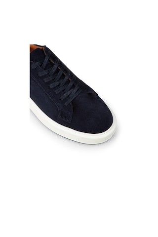 Deery Erkek Hakiki Süet Lacivert Sneaker Ayakkabı - E4182mlcve01 Lacivert