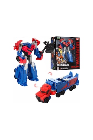 T-warrior Metal Gövdeli Oyuncak Robota Dönüşebilen Araba Transformers Optimus Prime Diğer