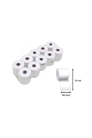 Pos Rulosu - Yazarkasa Pos Termal Rulo 56x14M