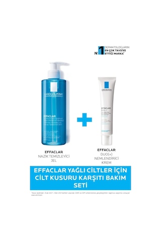 Effaclar Yağlı Ciltler İçin Cilt Kusuru Karşıtı Bakım Seti Glb20200225012