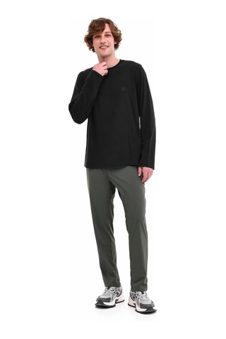 Lumberjack Mb Loen14ljk-130-33 5pr Erkek Siyah Uzun Kollu Tişört 102025429 SIYAH