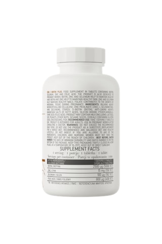Ostrovit Biotin Hair Plus 100 Tablet - Saç , Cilt , Tırnak Dökülm