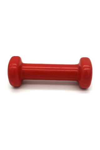 Alin Sport Vinyl Kaplı Dambıl 0.5 Kg Fitness, Pilates Ve Ev Egzersiz Ağırlığı Kırmızı