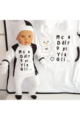 Funna Baby Taraftar 10 Parça Battaniyeli Bebek Seti Çok Renkli