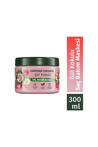 Gül Kokulu Kadifemsi Yumuşaklık Saç Bakım Maskesi 300 Ml