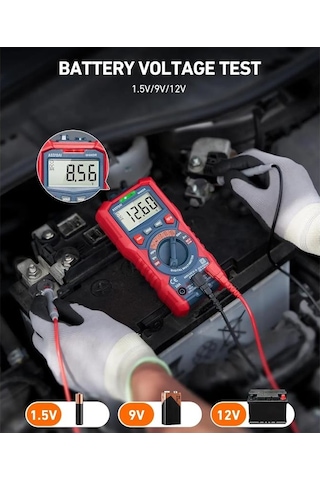 Astroai Dijital Multimetre Trms 4000 Counts Test Cihazi M4kor