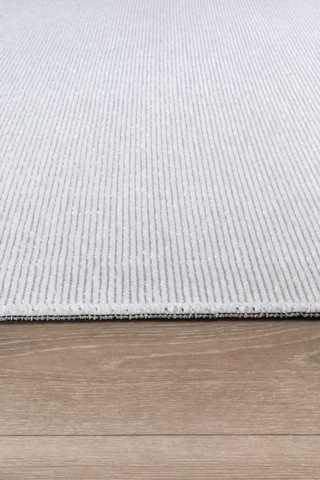 Via Yıkanabilir Kaydırmaz, Pamuk Dokuma, Premium Kalite Salon&mutfak&yemek Odası Kilimi-808 Krem