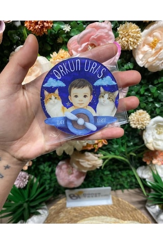Uv Baskı Pleksi Magnet Söz, Nişan, Nikah, Düğün, Kına, Doğum Günü 10 Adet Diğer