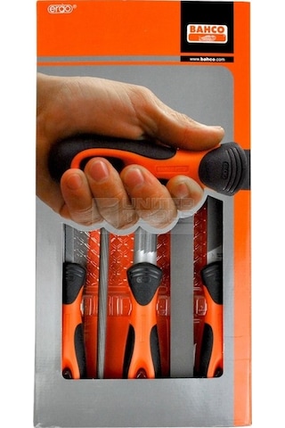 Bahco 1-478-08-1-2 Eğe Takımı 5'Li