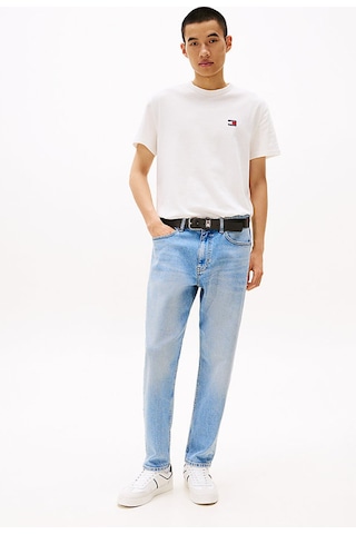 Tommy Hilfiger Tjm Reg Badge Tee Ext Beyaz