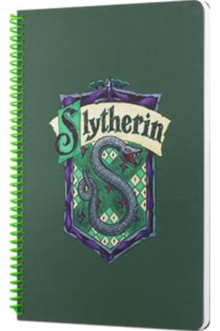 Mabbels Harry Potter Slytherin Spiralli Not Defteri Yeşil 80 Yaprak Çizgili 17x24cm Dft-388579