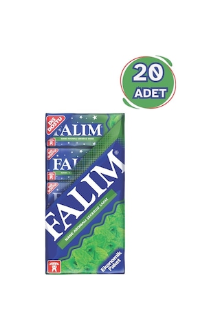 Falım 5'li Nane Aromalı Şekersiz Sakız 20 x 35 G