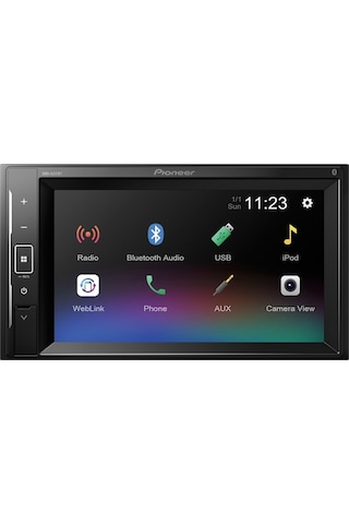 Pioneer Dmh-a241bt Double Bluetooth Usb Aux App-android 3 Amfi