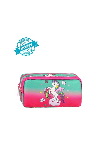 Unicorn Kalem Çantası Çok Renkli