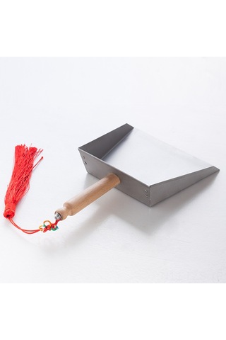 Fosenze Çocuk Ve Ev İçin Mini Paslanmaz Çelik Tırpan - Masaüstü Ve Dar Mekanlar İçin Hafif Temizlik Aleti