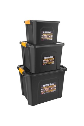Super Bag Asr-4034 18 Lt Saklama Kutusu - 5 Adet Çok Renkli