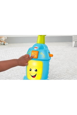 Fisher Price Türkçe Konuşan Neşeli İtmeli Süpürge Gtw19