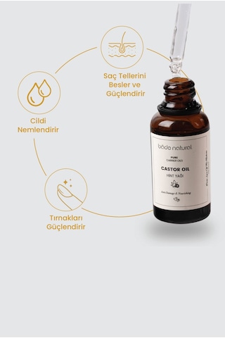 Bade Natural Hint Yağı Soğuk Sıkım %100 Saf 30 ML