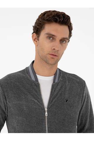 Cacharel Erkek Antrasit Sweatshirt 50292493-vr006 Gri