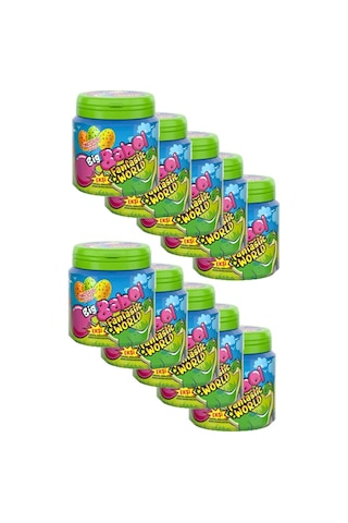 Big Babol Fantastic World Portakal Limon Elma Aromalı Ekşi Sakız 10 x 90 G