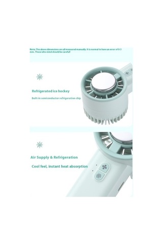 Soğutma Küçük Fan Uzun Ömürlü Mini El Fanı 5929 Camgöbeği