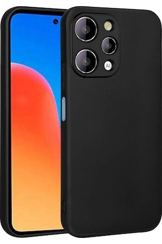 Xiaomi Redmi 12 İle Uyumlu Kılıf Soft Premium Yumuşak Silikon Telefon Kılıfı Kapak Gold