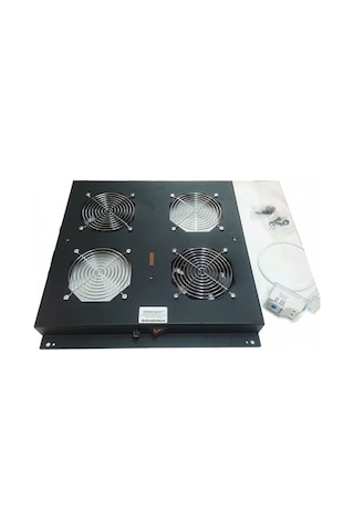 AGER Dikili Tip 2li Termostatlı Siyah Fan Mo ülü VG-F2T-A-S1