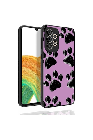 Zore Galaxy Uyumlu A33 5g Kılıf Desenli Kamera Korumalı Parlak Nora Kapak - No3 No3