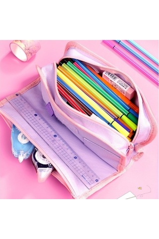 Coco Vance Büyük Kapasiteli Çok Fonksiyonlu Ilkokul Öğrencisi Karikatür Kalem Kutusu 2onhzs Diğer