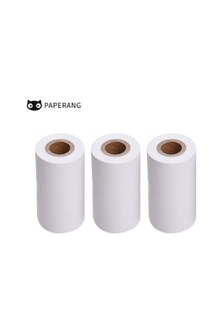 Yaleker Gri Kareli Termal Kağıt 57x30mm - 3'lü Paket, 2 Yıl Muhafaza Süresi, Bpa'sız, 3.5m Uzunluk