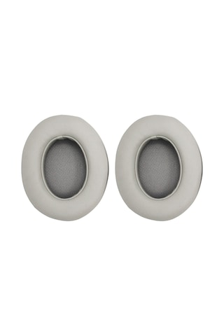 Youmex Beats Studio 2/3 Uyumlu Protein Deri Hafıza Köpük Değiştirme Kulaklık Örtüsü - Gri Gri