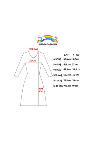 Belden Bağlamalı Tül Detaylı Çocuk Elbise Mykids Collection Siyah