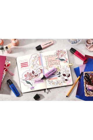 Stabilo Boss Nature Colors Wildflower Edition 4'lü Fosforlu Kalem Renkli