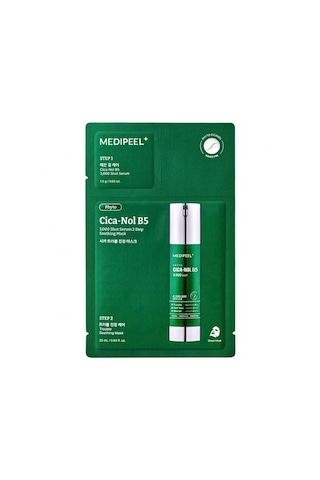 Medıpeel Phyto Cica-nol B5 3000 Shot Serum 2 Step Mask Spiküller Ve Centella İçeren İki Fazlı Maske