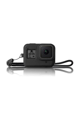 Hero 8 Silikon Kılıf, Go Hero 8 İle