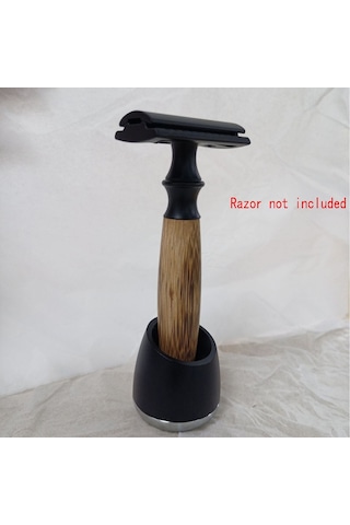 Xiaaokeji Güvenlik Tıraş Bıçağı Tabanı Klasik Çift Kenarlı Güvenlik Tıraş Bıçağı Tabanı Standı