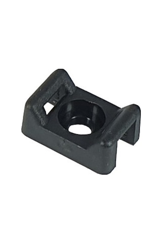 Vidalı Kroşe - 16 x 10 x Ø5mm - Siyah - 25 Adet
