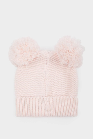 Defacto Kız Bebek Triko Bere C8164a525wnpn101 Pembe