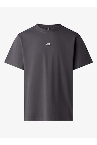 The North Face Nf0a8gqe-dom Essential Center Logo Relaxed Short Erkek T-shirt Gri