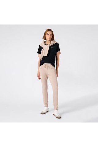 Champion Ss Regular Fit Kadın Siyah T-shirt 118408 2800282